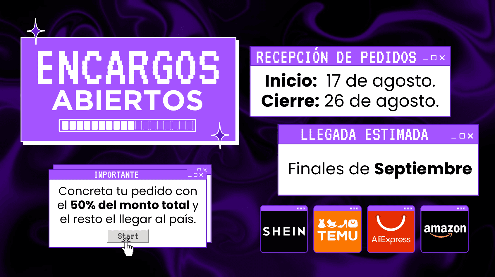 Encargos Abiertos